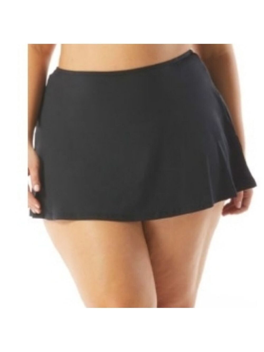MICHAEL KORS BLACK SWIM SKIRT PLUS SIZE 18W 20W 22W